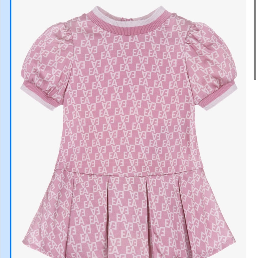 Emporio Armani Light Pink Patterned Dress